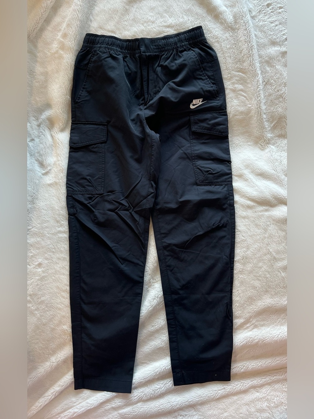 Nike Mens Black Cargo Jogger Pants